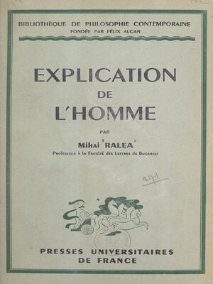 cover image of Explication de l'homme